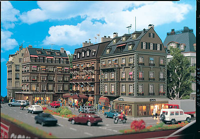 Vollmer 43783 HO Scale Coffee Shop -- 6-5/8 x 4-11/16" 17 x 12cm