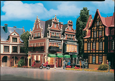 Vollmer 43842 HO Scale Book Store -- 3-7/8 x 3-3/8 x 5-5/8" 10 x 8.5 x 14.5cm