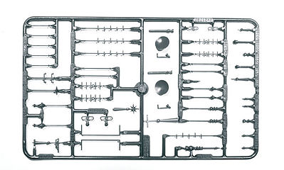 Vollmer 45022 HO Scale Roof Details - Kit