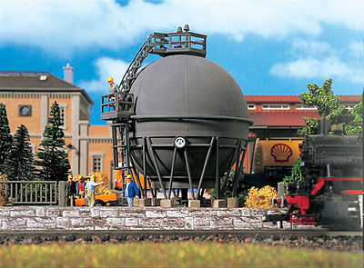 Vollmer 45529 HO Scale Spherical Gas Storage Tank -- 3-13/16 x 3-29/64 x 6" 9.5 x 8.6 x 15cm