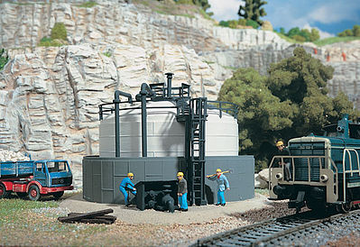 Vollmer 45530 HO Scale Diesel Tank -- 7-21/64 x 5-11/16 x 3-13/16" 18.3 x 14.2 x 9.5cm