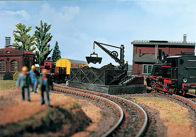 Vollmer 45719 HO Scale Coal Bunker -- 5-5/8 x 2-1/2" 13 x 6 x 6.5cm
