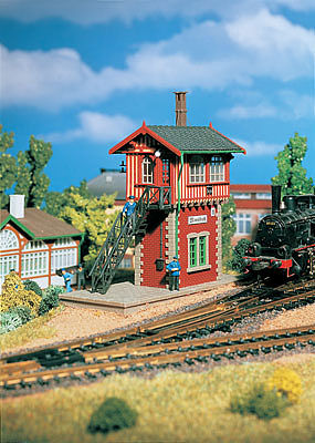 Vollmer 45731 HO Scale Interlocking Yard Tower -- 5-1/8 x 2 x 5-1/8" 13 x 5 x 13cm