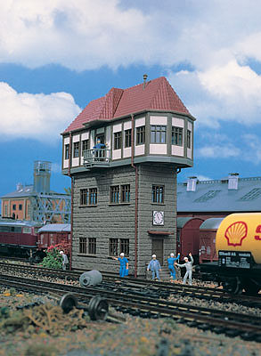Vollmer 45734 HO Scale Fellbach Signal Tower -- 6 x 2-13/64 x 6-13/16" 15 x 7 x 17cm