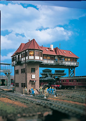 Vollmer 45735 HO Scale "Stuttgart" Signal Tower -- 9-7/16 x 6 x 6-13/16" 26.3 x 15.2 x 17cm