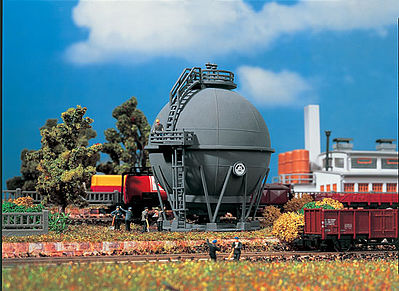 Vollmer 47547 N Scale Spherical Gas Tank -- 3" 7.5cm Diameter x 3-13/32" 8.5cm Tall