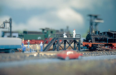 Vollmer 47548 N Scale Engine Repair Platform -- 2-5/8 x 5/8 x 1" 6.5 x 1.6 x 2.4cm