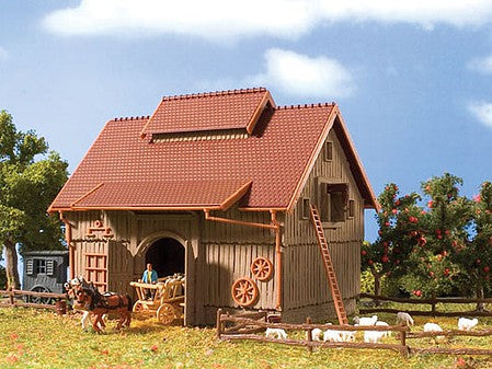 Vollmer 47722 N Scale Sheep Farm w/Sheep Kit -- 22 x 9 x 8cm