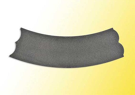 Vollmer 48258 HO Scale Flexible Cobblestone Street Curve - Stone Art -- 45 Degree Curve, 11-13/16"  30cm Radius
