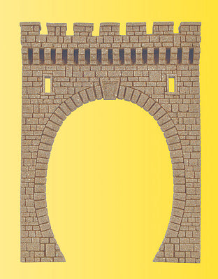 Vollmer 48600 N Scale Single-Track Tunnel Portal -- 2-1/8 x 2-13/16"  5.4 x 7.2cm