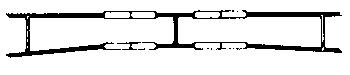 Vollmer 8017 N Scale Catenary System Parts -- Insulating Section
