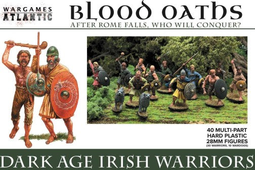 Wargames Atlantic B1 28mm Blood Oaths: Dark Age Irish Warriors (40)