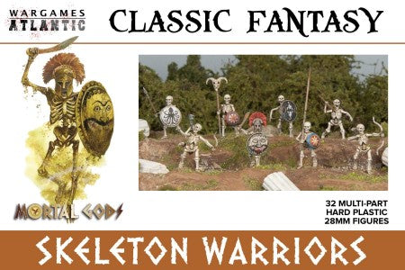 Wargames Atlantic CF1 28mm Classic Fantasy: Skeleton Warriors (32)