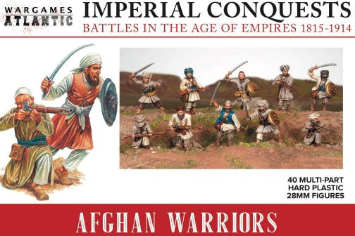 Wargames Atlantic IC1 28mm Imperial Conquests 1815-1914: Afghan Warriors (40)
