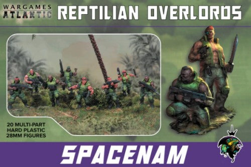Wargames Atlantic RO1 28mm Reptilian Overlords: Spacenam (20)