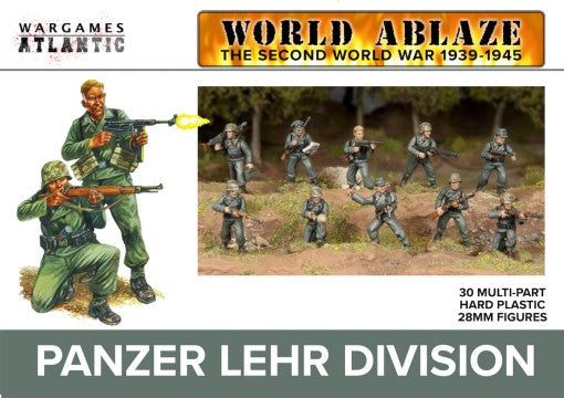 Wargames Atlantic WA2 28mm World Ablaze WWII 1939-45: Panzer Lehr Division (30)