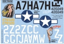 Warbird Decals 132036 1/32 P47D Fran, Tipsy