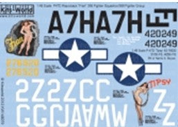 Warbird Decals 148079 1/48 P47D Fran, Tipsy