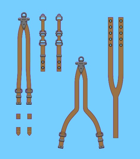 Warbird Decals 3132002 1/32 3D Color Seatbelts RAF Fighters