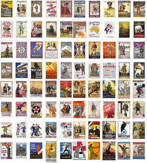 Warbird Decals 351008 1/35 WWI Great War Propaganda Posters (85)