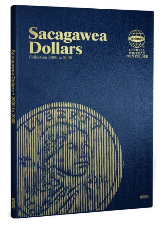 Whitman 600 Sacagawea Dollar 2000-2008 Coin Folder