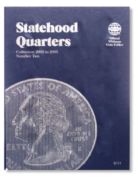 Whitman 8111 Statehood Quarters Vol.2 2002-2005 Coin Folder