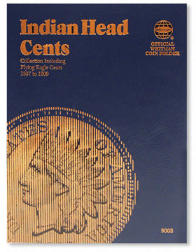 Whitman 9003 Indian Head Cents 1857-1909 Coin Folder