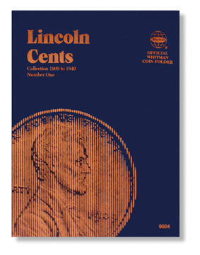 Whitman 9004 Lincoln Cents 1909-1940 Coin Folder