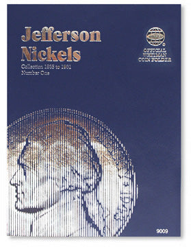 Whitman 9009 Jefferson Nickels 1938-1961 Coin Folder