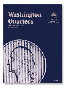 Whitman 9018 Washington Quarters 1932-1947 Coin Folder