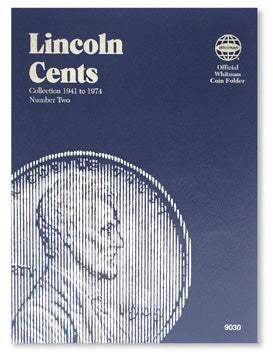Whitman 9030 Lincoln Cents 1941-1974 Coin Folder