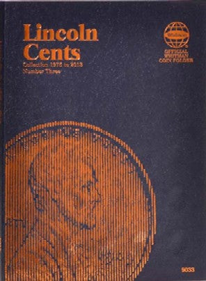 Whitman 9033 Lincoln Cents 1975-2013 Coin Folder