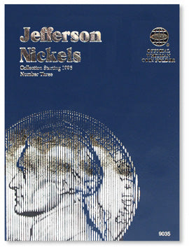 Whitman 9035 Jefferson Nickels Starting 1996 (to present) Coin Folder
