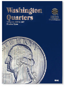 Whitman 9040 Washington Quarters 1965-1987 Coin Folder