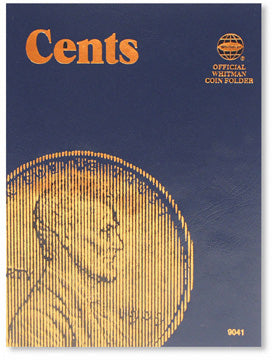 Whitman 9041 Cents Plain Coin Folder