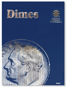 Whitman 9043 Dimes Plain Coin Folder
