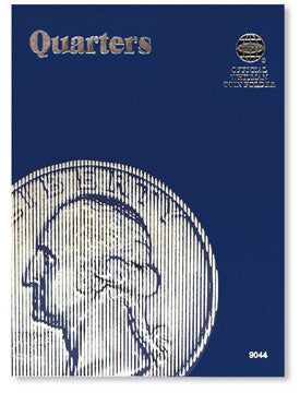 Whitman 9044 Quarters Plain Coin Folder