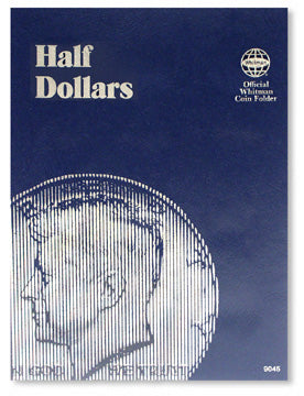Whitman 9045 Half Dollars Plain Coin Folder