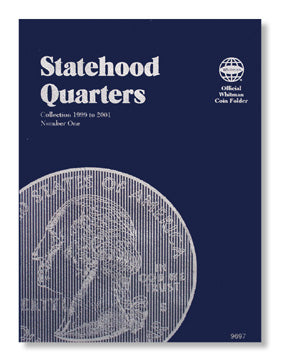 Whitman 9697 Statehood Quarters 1999-2001 Coin Folder