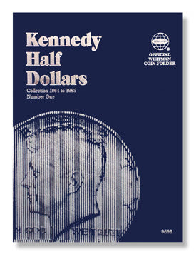 Whitman 9699 Kennedy Half Dollars 1964-1985 Coin Folder