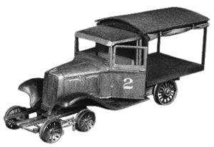 Wheel Works 96111 HOn3 Scale Rail TRuck