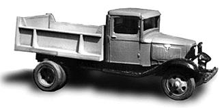 Wheel Works 96129 HO Scale American Light Trucks - 1934 -- Dump Truck