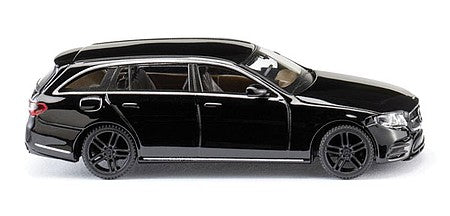 Wiking 22707 HO Scale 2017 Mercedes-Benz E-Klasse S213 Sedan - Assembled -- Black