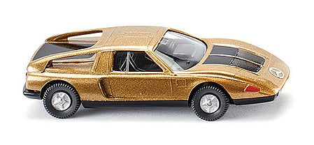 Wiking 23001 HO Scale Mercedes-Benz C 111 - Assembled -- Gold