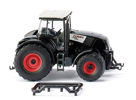 Wiking 36302 HO Scale Claas Axion 850 Farm Tractor - Assembled -- Black
