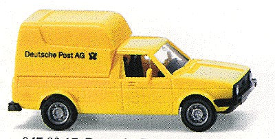 Wiking 4702 HO Scale NSU K70 yellow orange