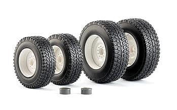 Wiking 77396 11689 Scale Winter Tires for Valtra T4 Series Farm Machinery -- 1 Set