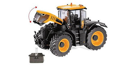Wiking 77848 11689 Scale JCB Fastrac 8330 Farm Tractor - Assembled -- Yellow, Black