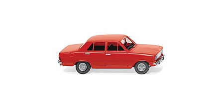 Wiking 79004 HO Scale 1965-1973 Opel Kadett B Sedan - Assembled -- Red