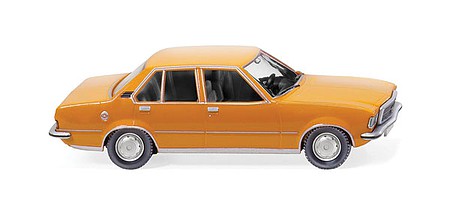 Wiking 79304 HO Scale 1971-1977 Opel Rekord D Sedan - Assembled -- Orange